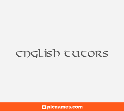 English Tutors